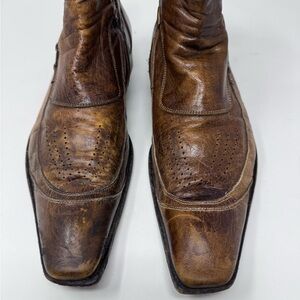 Jo Ghost Men's Brown Leather Boots